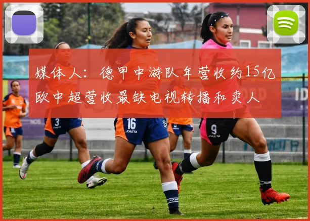 媒体人：德甲中游队年营收约15亿欧中超营收最缺电视转播和卖人